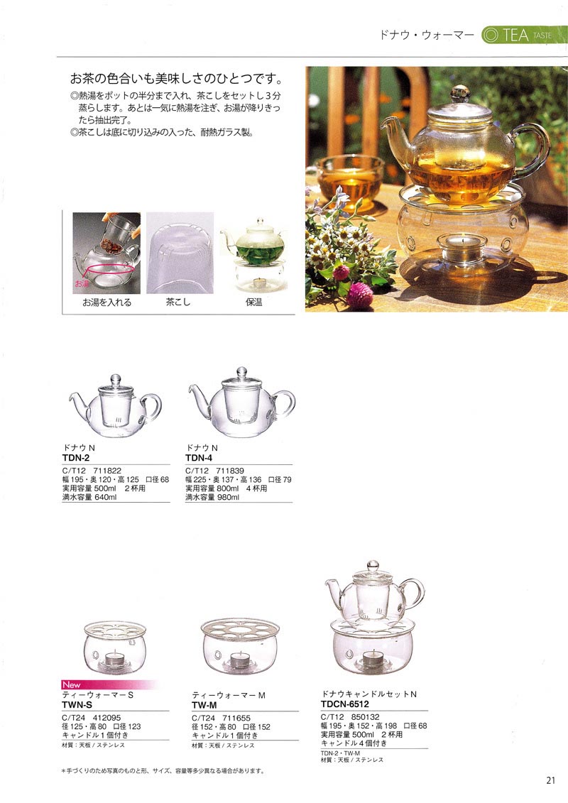 Catalog 2007, TEA, TDN-2, TDN-4, TWN-S, TW-M, TDCN-6512