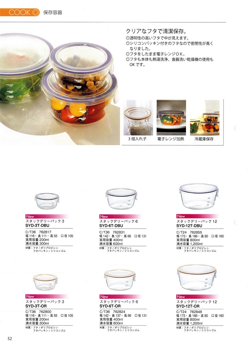 Catalog 2007, COOK, SYD-3T-DBU, SYD-6T-DBU, SYD-12T-DBU, SYD-3T-OR, SYD-6T-OR, SYD-12T-OR