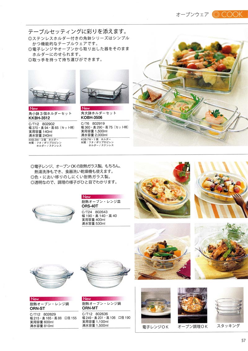 Catalog 2007, COOK, KKBH-3512, KOBH-3506, ORS-40T, ORN-ST, ORN-MT