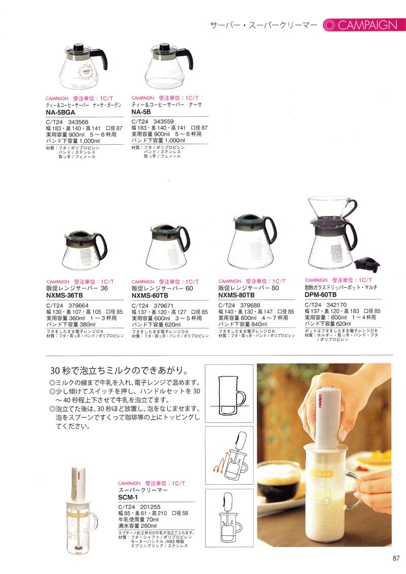 Catalog 2007, Campaign, NA-5BGA, NA-5B, NXMS-36TB, NXMS-60TB, NXMS-80TB, DPM-60TB, SCM-1