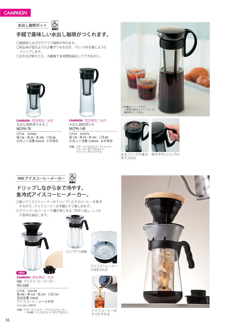 Catalog 2012, CAMPAIGN, V60, MCPN-7B, MCPN-14B, VIC-02B