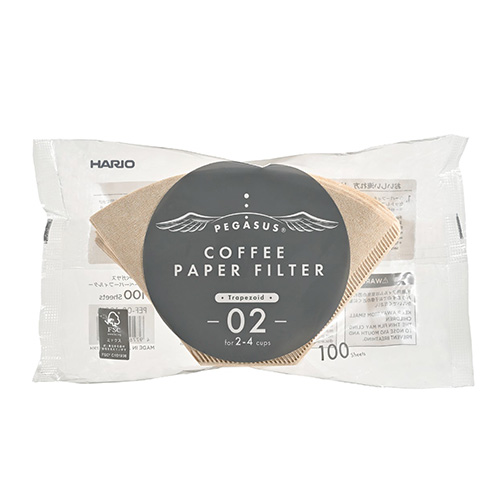 Pegasus Coffee Paper Filter 02M 100 sheets - PEF-02-100M