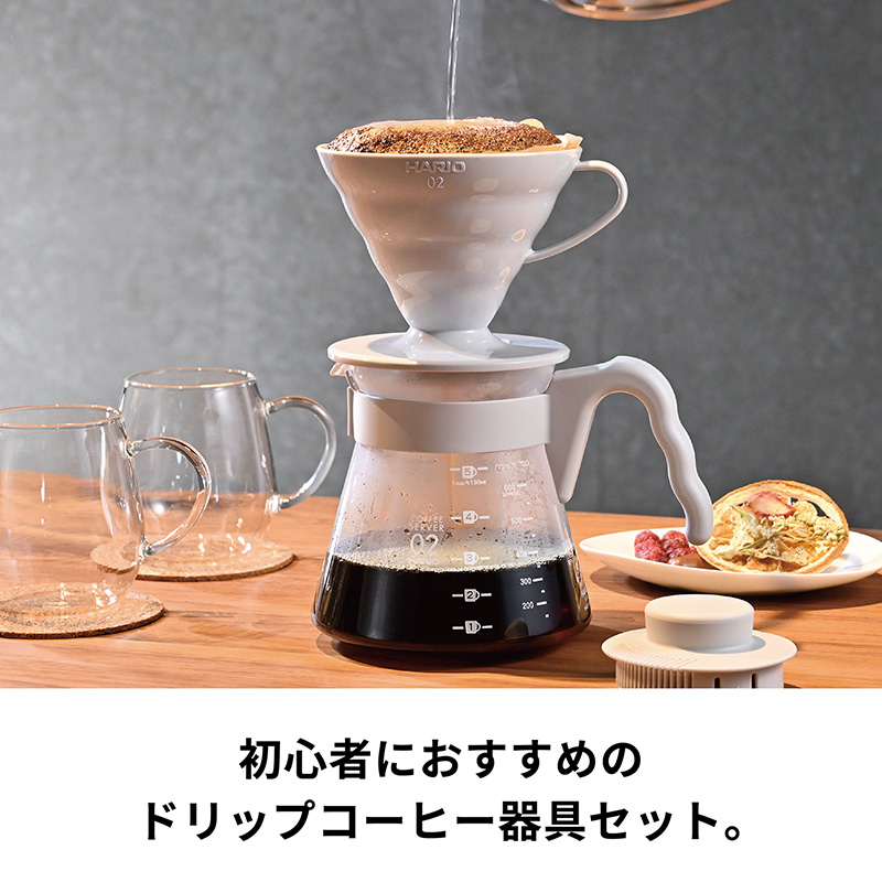 V60 Coffee Server 02 Set - VCSD-02-PGR image2
