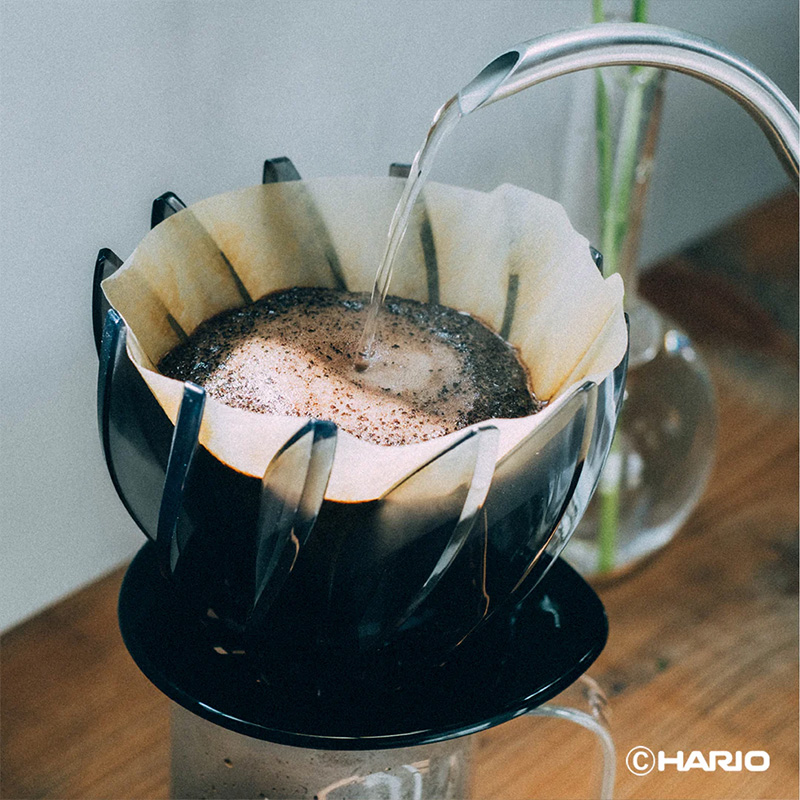 V60 Dripper SUIREN Transparent Black - VDSU-02-TB image8