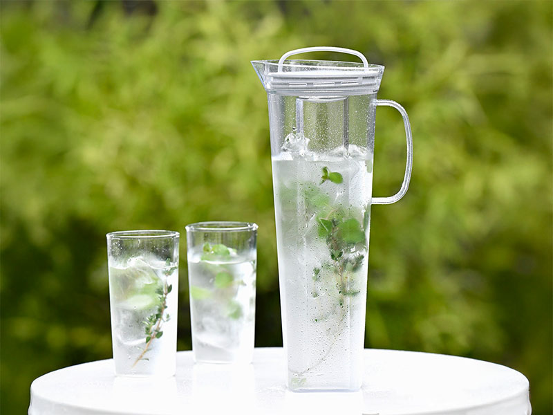 Cold Brew Tea Pitcher Lily - CBL-12-PGR