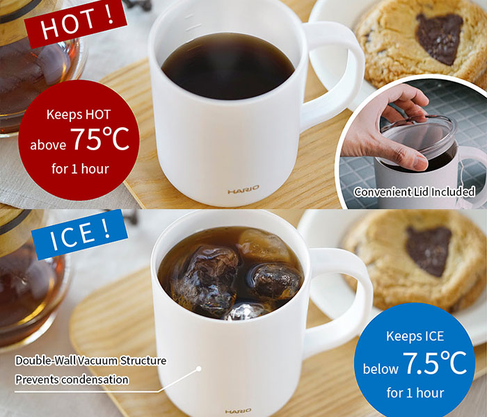 Thermal Mug with Ceramic Coating - CMG-350-W