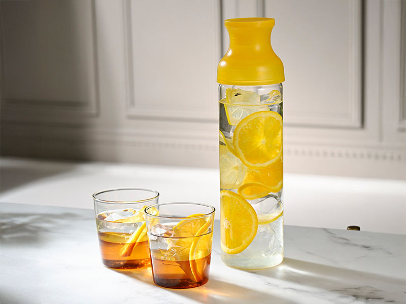 HARIO COLORS HALF COLOR GLASS - HCHG-360-AB