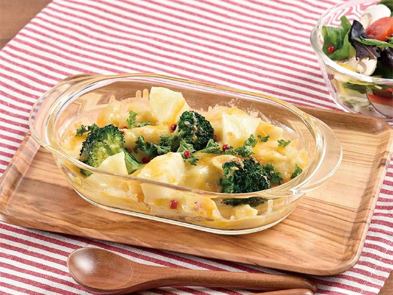 Heatproof Gratin Plate - HGZO-60-BK