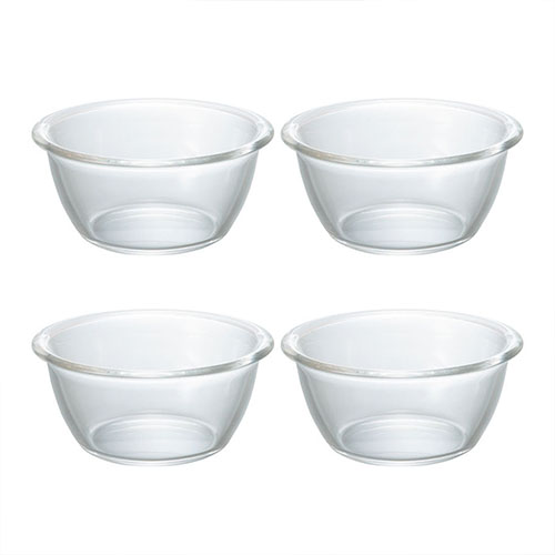 Hario Heatproof Salad Bowl 4pc Set - HSB-2812