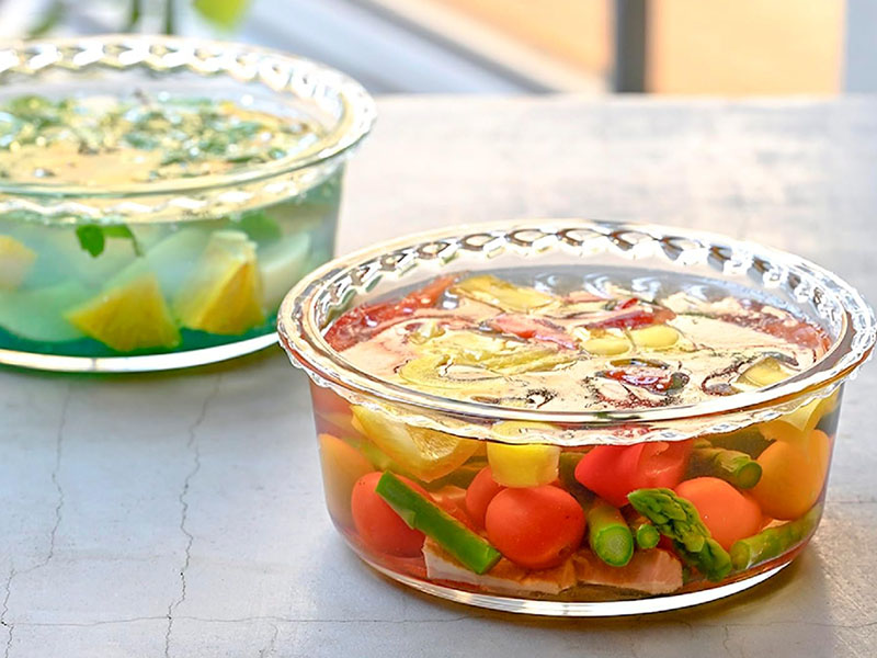 Heatproof Glass Container - HWCK-100-BK