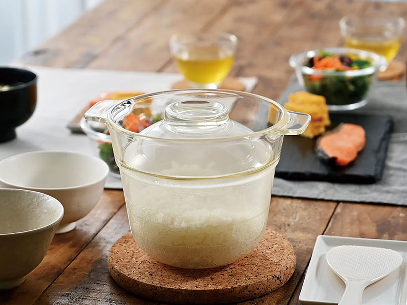 Ichizenya Microwave Glass Rice Cooker - XRCPN-1